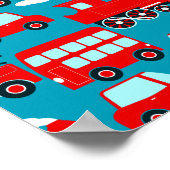 Poster Transport rouge (Coin)