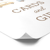 Poster Transportation Birthday Party Cards and Gifts Sign (Coin)