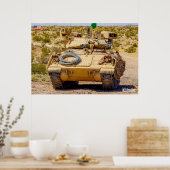 Poster TRANSPORTEUR DE PERSONNEL ARMÉ - M2 Bradley (Cuisine)