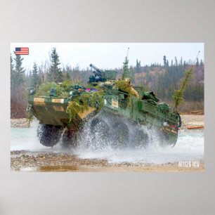 Poster TRANSPORTEUR DE PERSONNEL BLINDÉ - Stryker