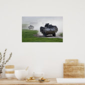 Poster Transporteurs d'infanterie Stryker (Cuisine)