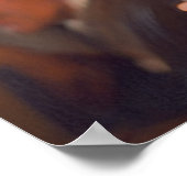 Poster Transwoman à boire un verre entre amis (Coin)