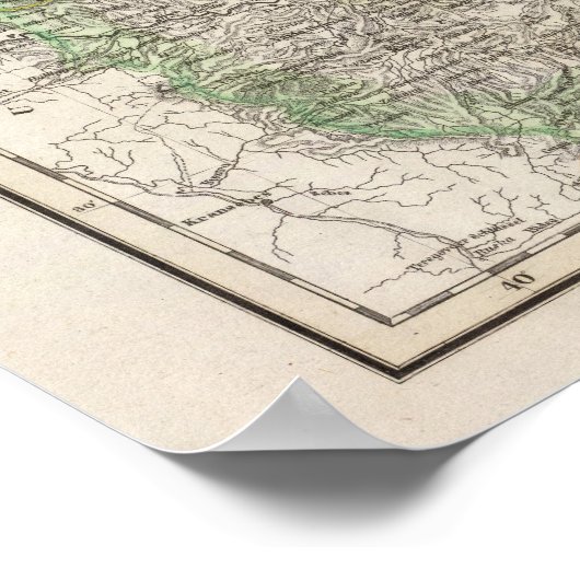 Poster Transylvanie, Roumanie (Coin)