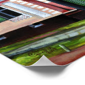 Poster Transylvanie, Roumanie, Peinture aquarelle (Coin)