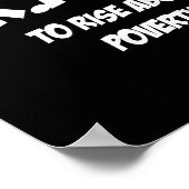 Poster Trap To Rise Above Verty Melanin Pn Equality  (Coin)