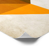 Poster Trapezoïde n° 9 - Kubistika par Boris Draschoff (Coin)