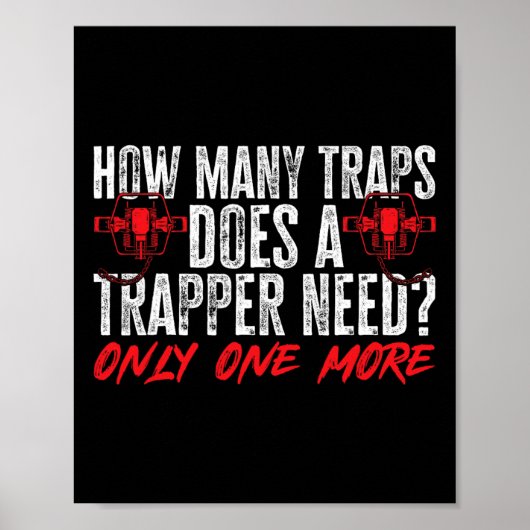 Poster Trapper de chasse au piège 2 (Devant)