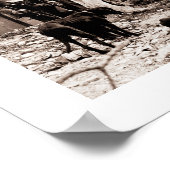 Poster Trappeurs et leur cabane, États-Unis (Coin)