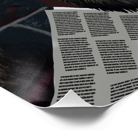 Poster Trash Panda prend une décision (Coin)