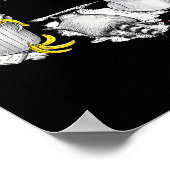 Poster Trashed Panda Drunk Racoon Party Animal Meme Funny (Coin)