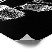 Poster Trashed Panda Funny Drunk Racoon (Coin)