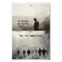 Pôster Trauma (Frase III)