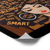 Poster Trauma Icu Nurse Powerful Black History Month Blac (Coin)