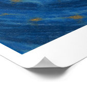 Poster Traumblau - dreamblue (Coin)