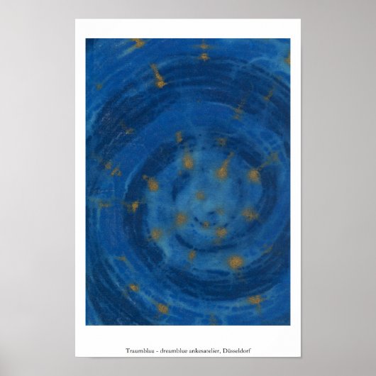 Poster Traumblau - dreamblue (Devant)