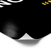 Poster Travail à domicile - Non recommandé : Funny Sarcas (Coin)