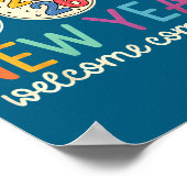 Poster Travail & Accouchement Comité de bienvenue Nou (Coin)