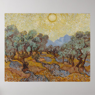 Poster travail artistique de Vincent Van Gogh