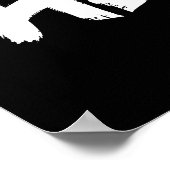 Poster Travail Comme L'Enfer - Gym, Hustle, Succès, Motiv (Coin)