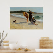 Poster Travail d'art Homer Winslow (Cuisine)