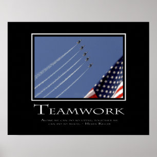 Poster Travail d'équipe