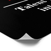 Poster Travail d'équipe Basketball Motivation Inspiration (Coin)