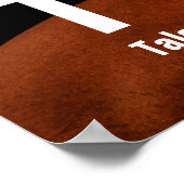 Poster Travail d'équipe Citation inspirationnelle Motivat (Coin)