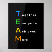 Travail D'Équipe Travailler Ensemble Motivationnel