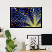 Poster travail en réseau (Bureau à domicile)