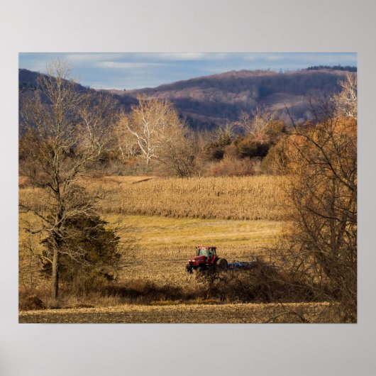 Poster Travail sur le terrain (Devant)