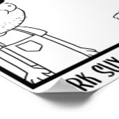 Poster Travail Sux 40 (Coin)