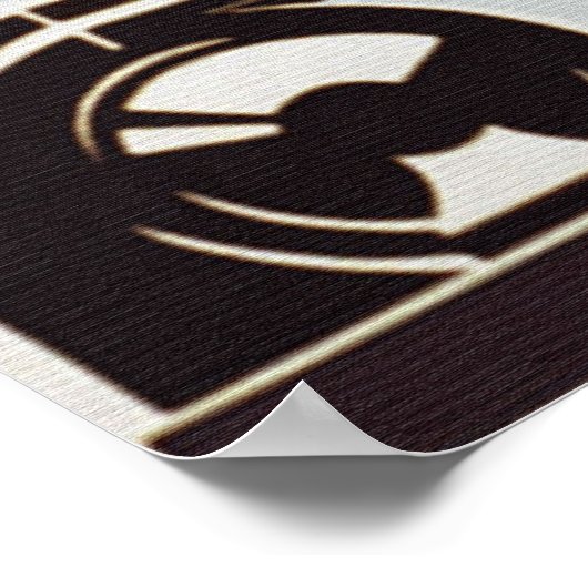 Poster Travailler avec soin (Coin)