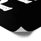 Poster Travailler Comme Une Partie Capitaine Comme Un Pir (Coin)