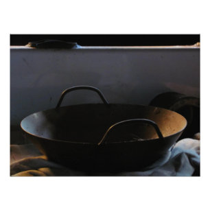 Poster Travailler dans l'affiche de la maison de chariot