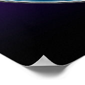 Poster Travailler dur jouer dur dans l'affiche des États- (Coin)