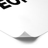 Poster Travailler est pour les gens qui ne tuent pas (Coin)