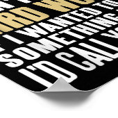 Poster Travailleur de fer Je ne m’en fiche pas Tough Tobs (Coin)