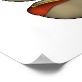 Poster Travailleur de restauration rapide (Coin)