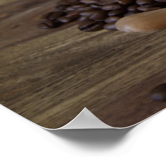 Poster Travailleur du café (Coin)