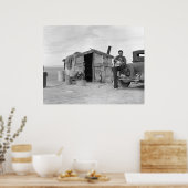 Poster Travailleur mexicain migrant : 1937 (Cuisine)