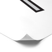 Poster Travailleur routier (Coin)