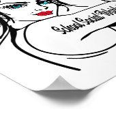 Poster Travailleur Social De L'École Rosie Le Riveter Pin (Coin)