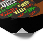 Poster Travailleur social noir Africain-Américain (Coin)