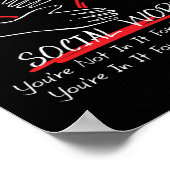 Poster Travailleur social Vous n'y êtes pas pour le reven (Coin)