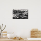 Poster Travailleurs dans une plantation de café (Cuisine)