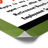 Poster Travailleurs du chemin de fer qui ont un besoin ur (Coin)