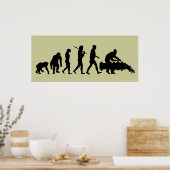 Poster Travailleurs pétroliers cadeaux d'ingénierie de pi (Cuisine)