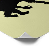 Poster Travailleurs pétroliers cadeaux d'ingénierie de pi (Coin)