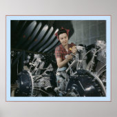 Poster Travailleuse (Devant)