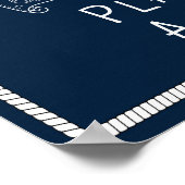 Poster Travaillez comme un capitaine, amusez-vous comme u (Coin)